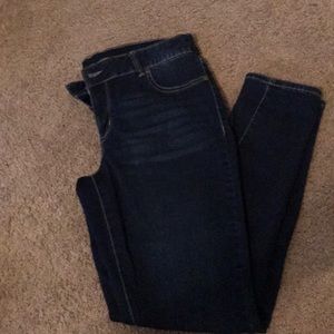 Skinny dark wash jeans